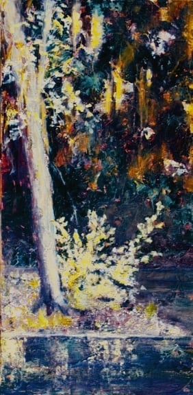 BEUHLA LAKE, ACRYLIC, 16 X 12