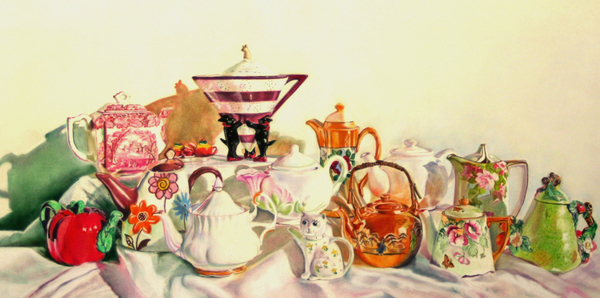COFFEE, TEA OR CHOCOLATE, PASTEL, 15 X 30