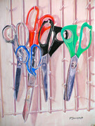 TOOLS OF THE TRADE, PASTEL 15 X11